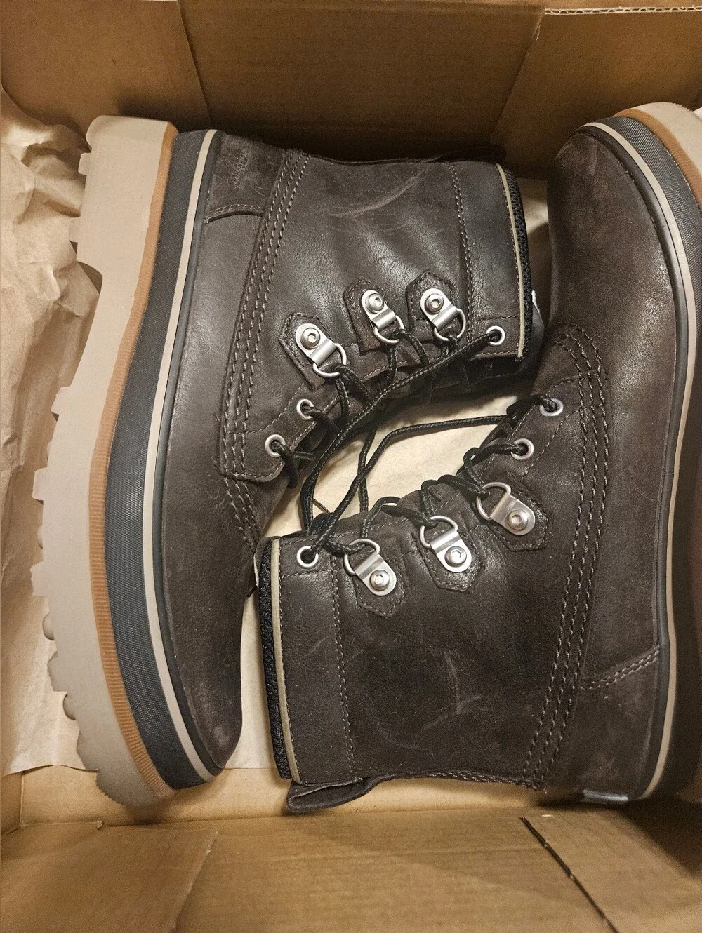 Sorel Caribou Street Boot - Dark Brown